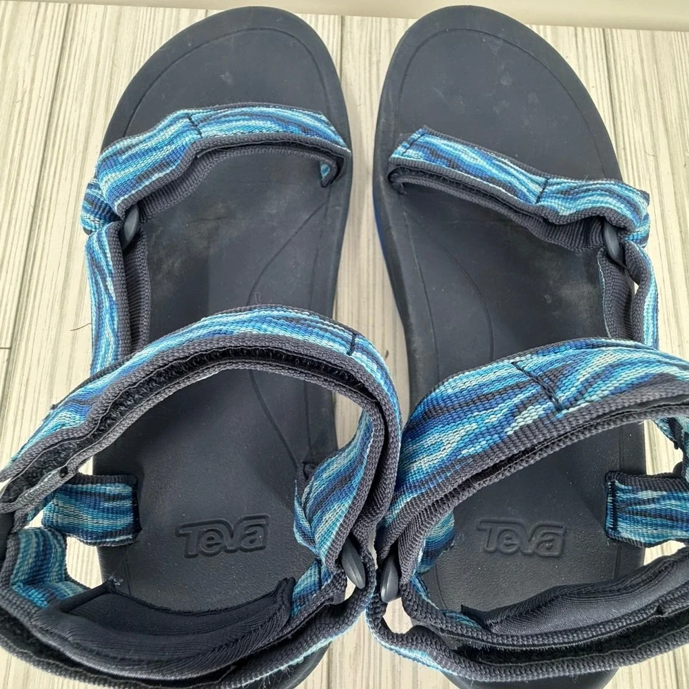 Teva Hurricane XLT2 Blue Wave Strappy Hiking Sport Sandals 1019390Y Youth Size 7